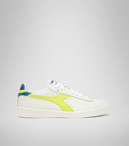 Dámské Tenisky Diadora Game L Low Bílé Zelene Blankyt | CZ-984036