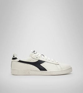 Dámské Tenisky Diadora Game L Low Waxed Bílé Černé | CZ-603524