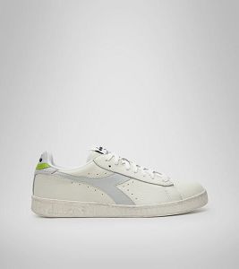 Dámské Tenisky Diadora Game L Low Waxed Bílé Šedé Zelene | CZ-658109