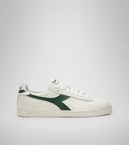 Dámské Tenisky Diadora Game L Low Waxed Bílé Zelene | CZ-812673