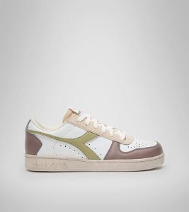 Dámské Tenisky Diadora Magic Basket Low Icona Wn Bílé | CZ-863712