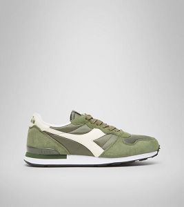 Pánské Tenisky Diadora Camaro Olivy Zelené Zelene Bílé | CZ-967815