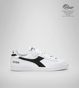 Pánské Tenisky Diadora Game L Low 2030 Bílé Černé | CZ-185462