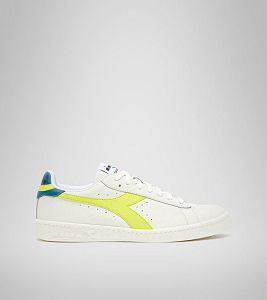 Pánské Tenisky Diadora Game L Low Bílé Zelene Blankyt | CZ-576918