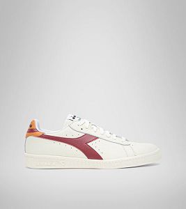 Pánské Tenisky Diadora Game L Low Bílé Červené | CZ-510379