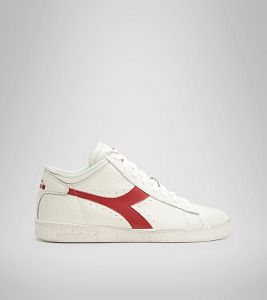 Pánské Tenisky Diadora Game L Waxed Row Cut Bílé Červené | CZ-946853