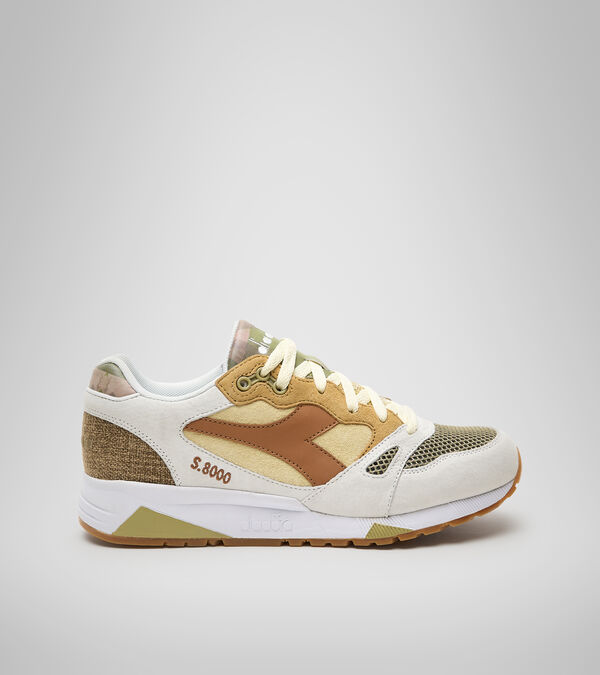 Pánské Tenisky Diadora S8000 Camo Béžový Šedé Zelene | CZ-167802